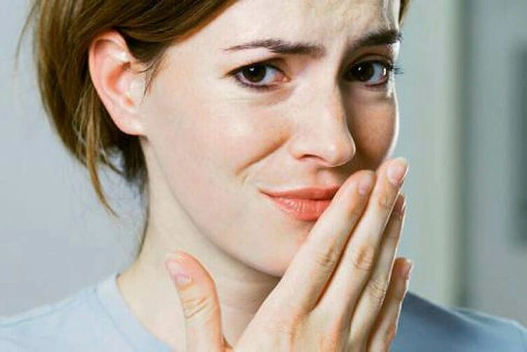 Mundgeruch als Symptom von Parasiten im Körper