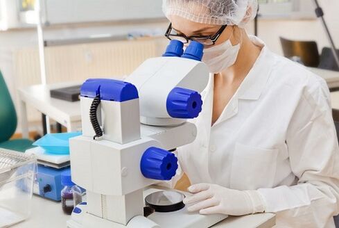 Führen Sie einen Parasitentest durch